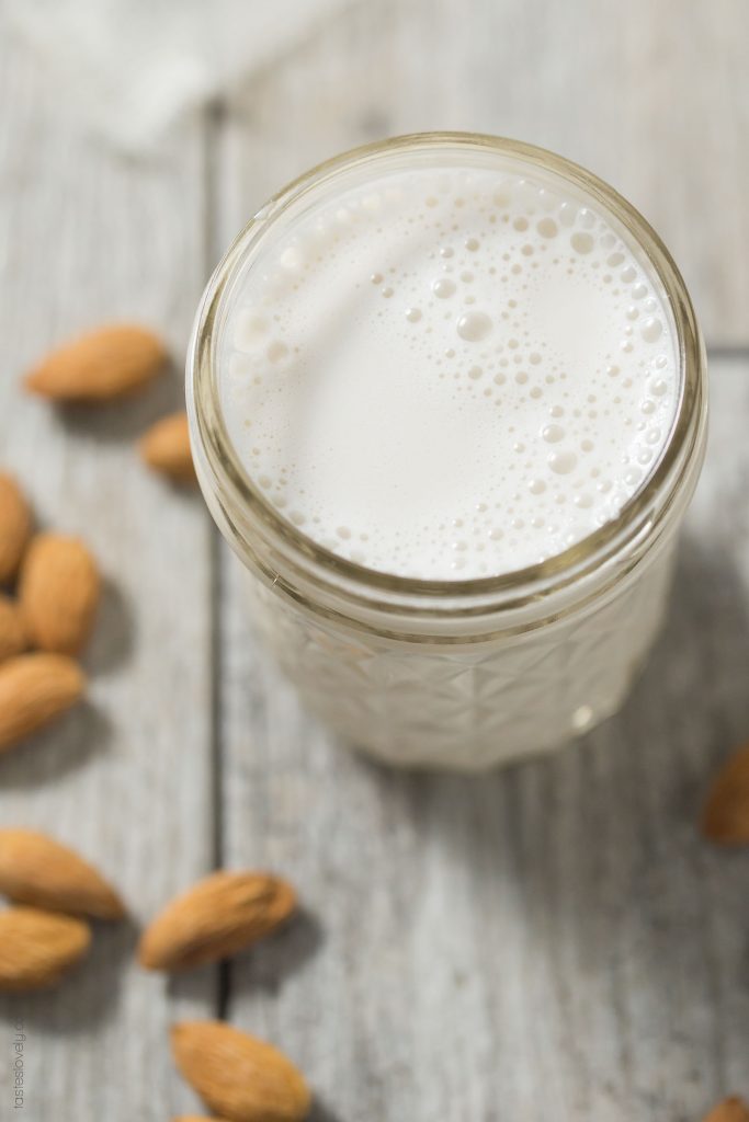 Paleo-Whole30-Almond-Milk-just-2-ingredients-Paleo-Whole30-gluten-free-grain-free-dairy-free.-04-683x1024