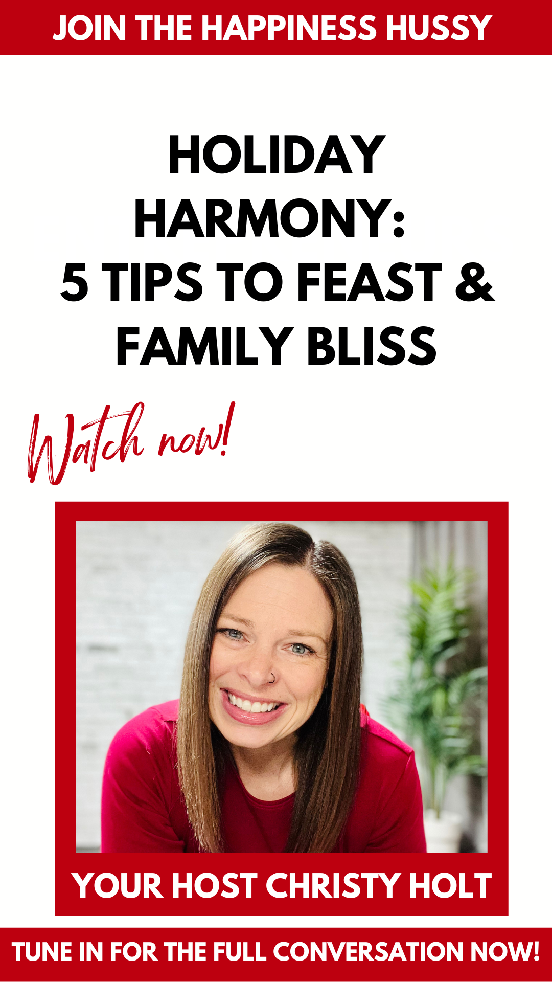Holiday Harmony: 5 Tips to Feast & Family Bliss