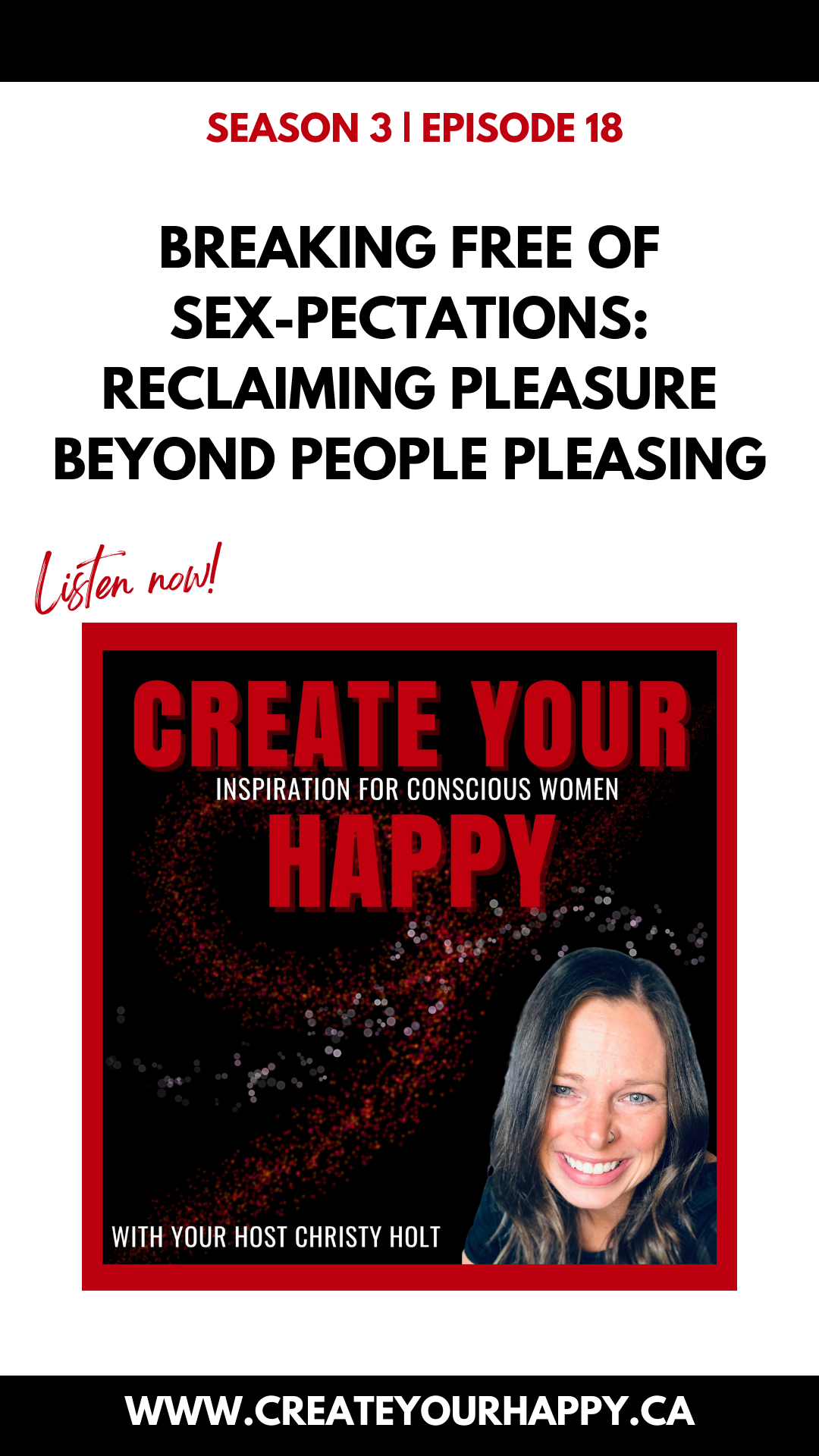 Reclaim Your Pleasure: Shedding Sex-pectations & People Pleasing