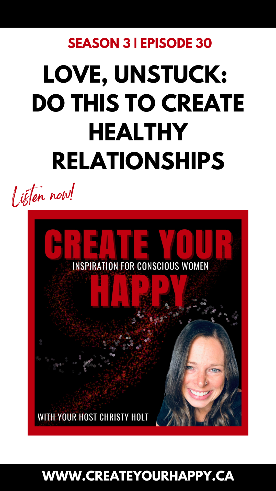 do this to create healthy relationships